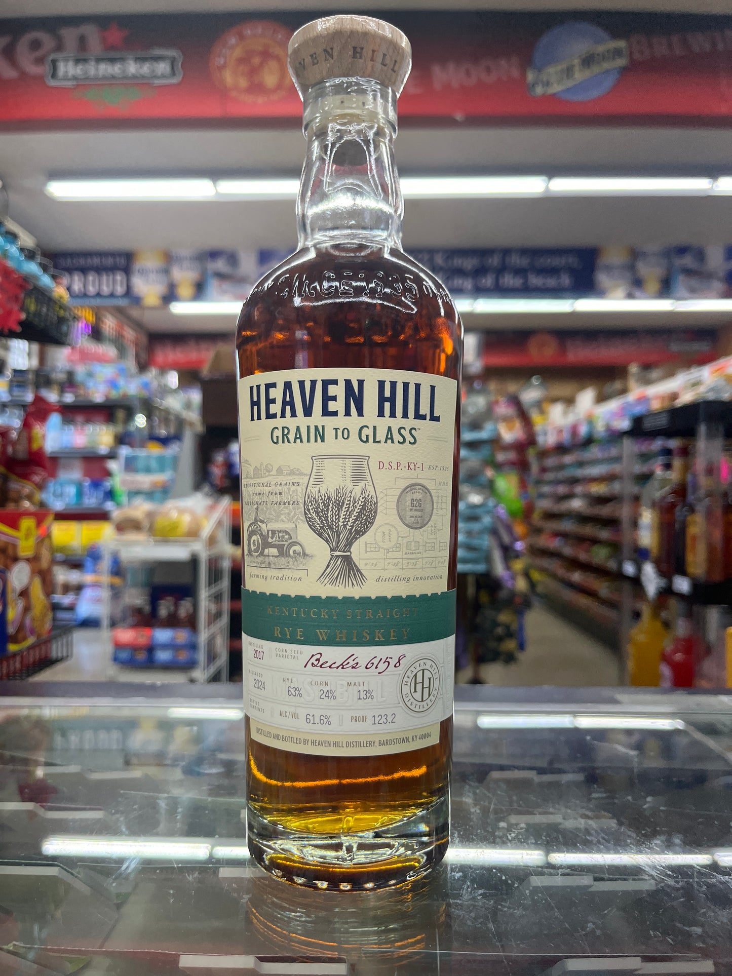 Heaven Hill Grain To Glass Rye Whiskey 700ml
