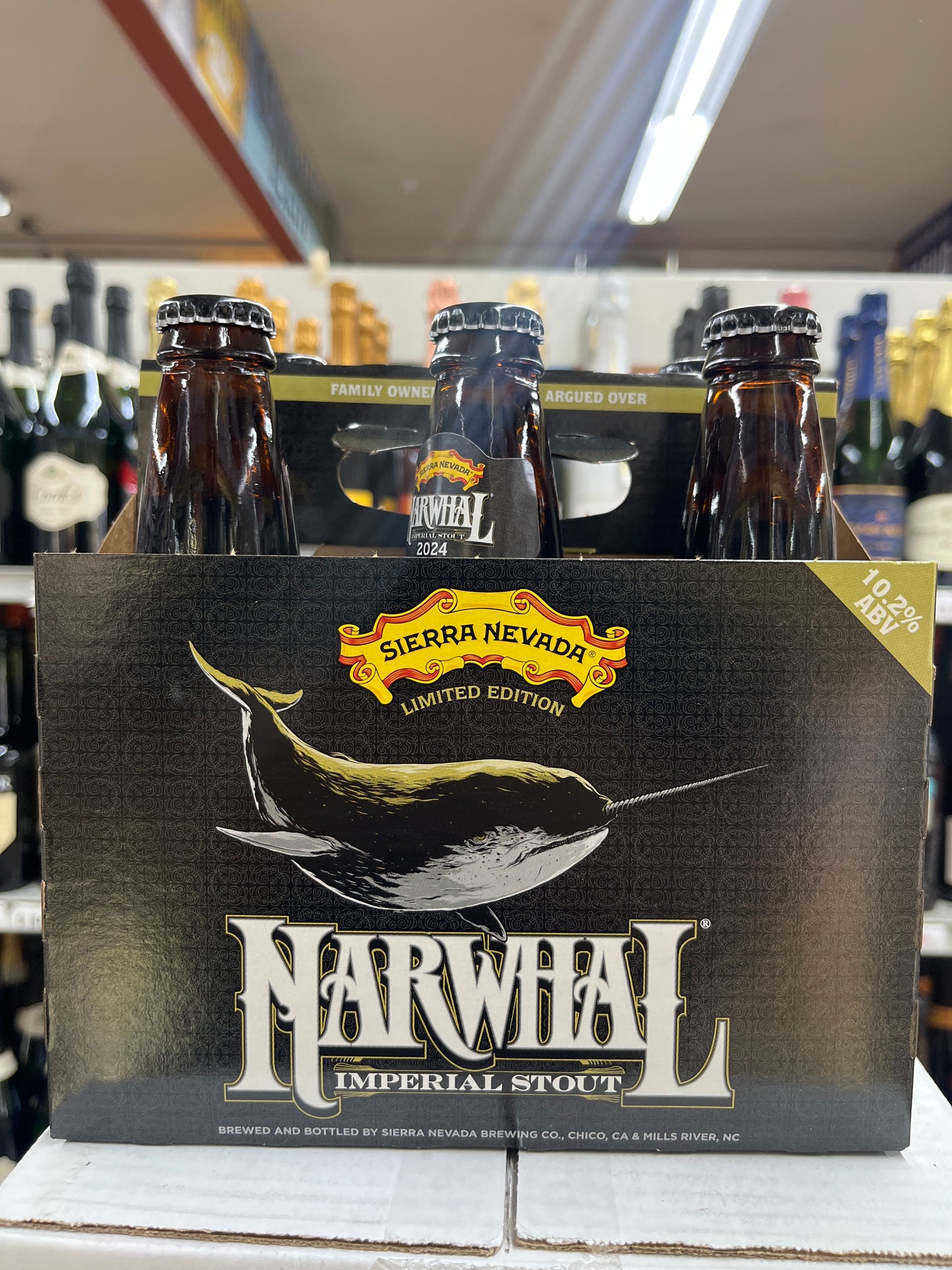 Sierra Nevada Narwhal 6 pack bottles