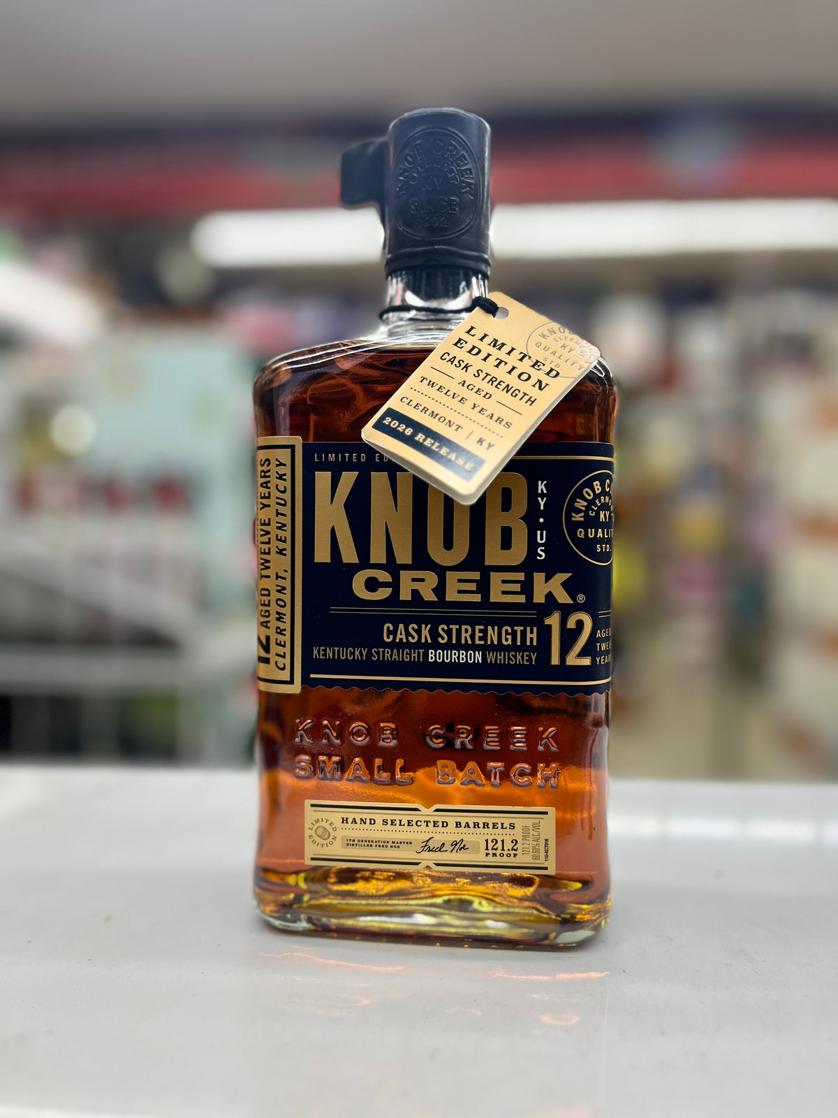 Knob Creek Aged 12 Years Cask Strength 750ml