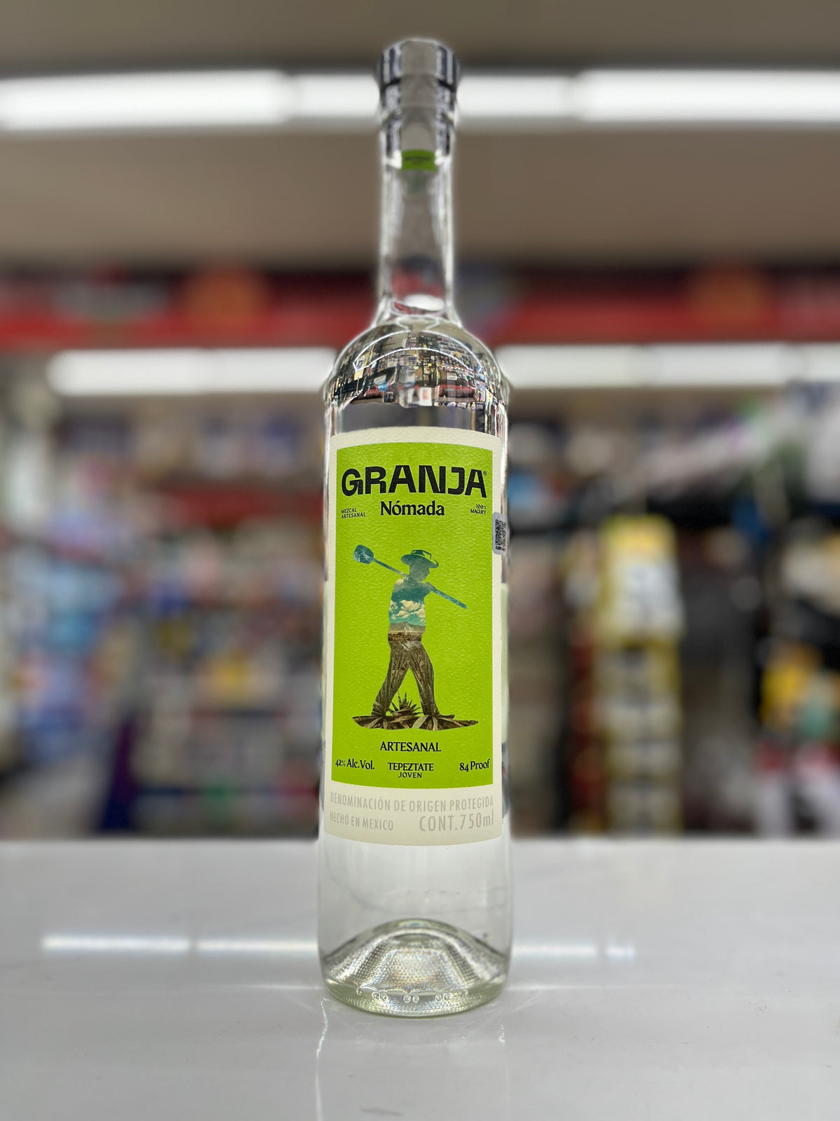 Granja Nomada Mezcal Artesanal Tepeztate Joven 750ml
