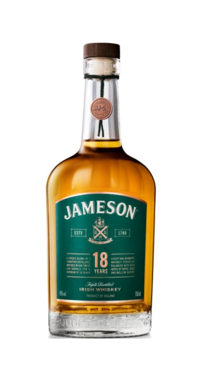 Jameson 18years Irish Whiskey 750ml