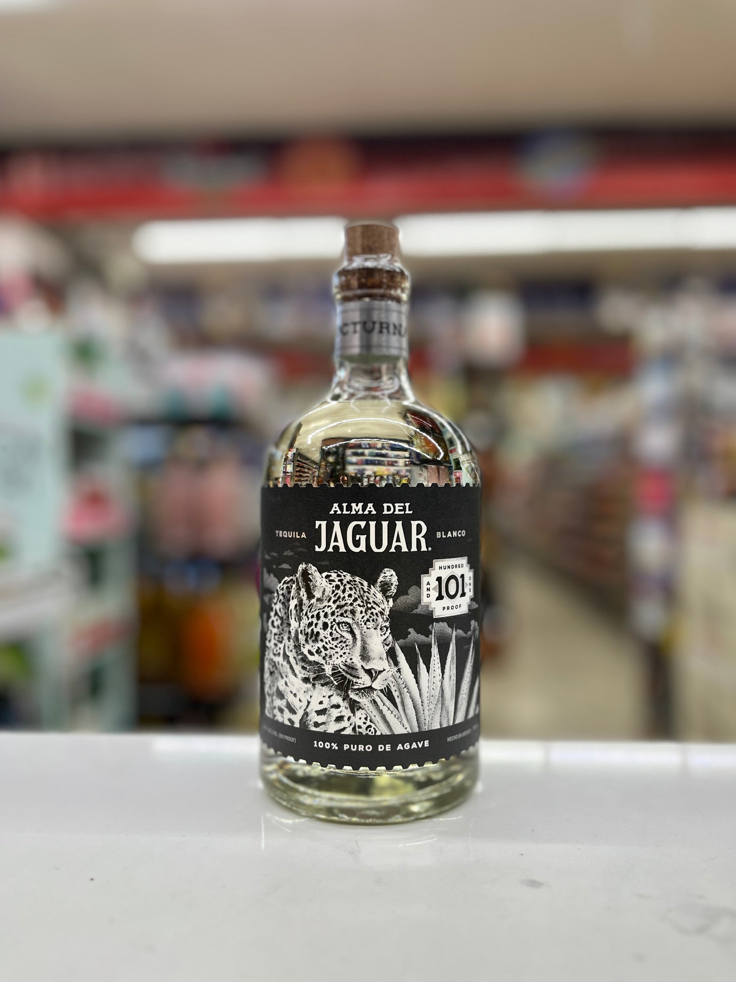 Alma del Jaguar Tequila Nocturna High proof Blanco 750ml