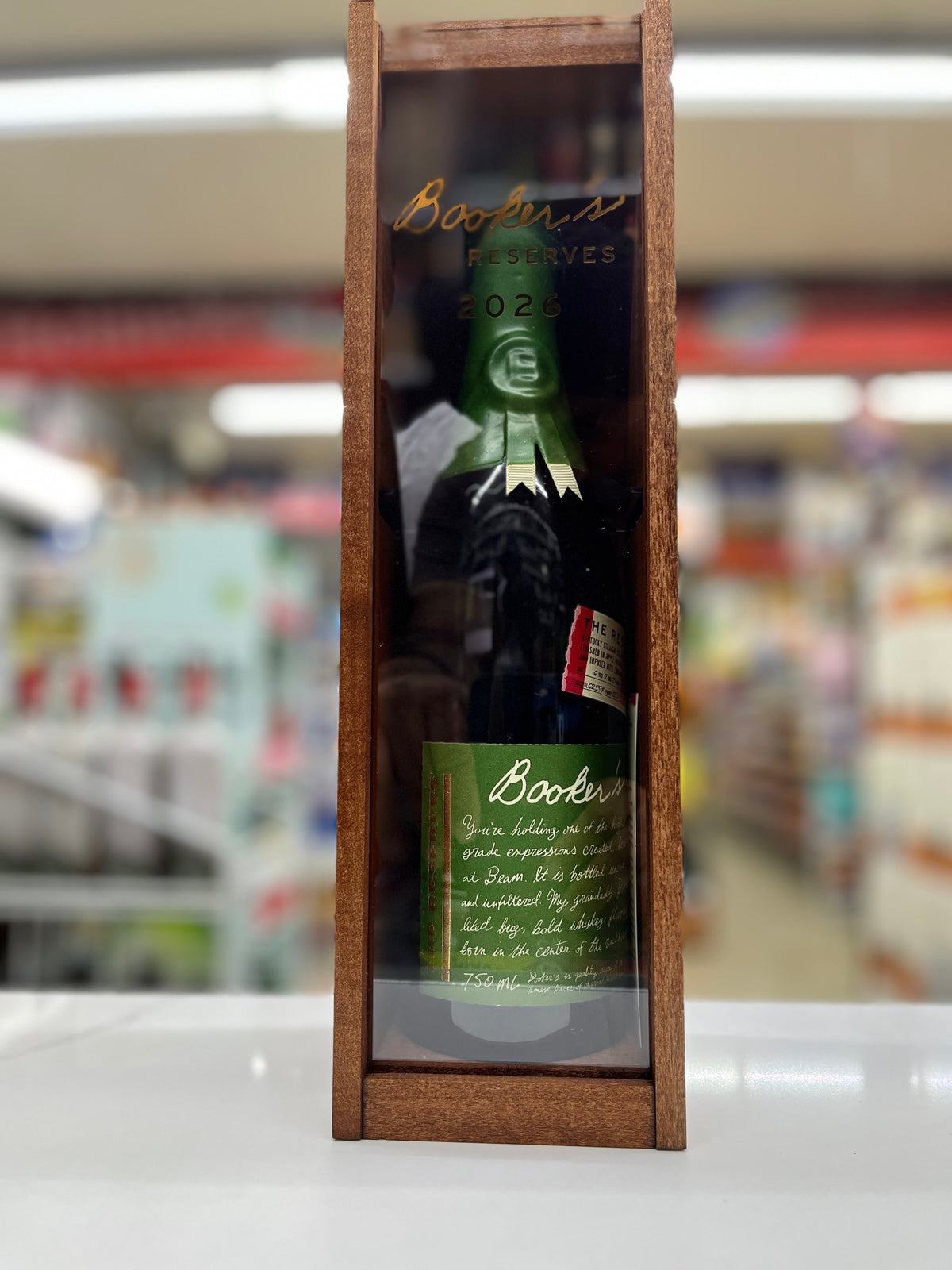 Booker’s The Reserves 2026 Rye Whiskey 750ml