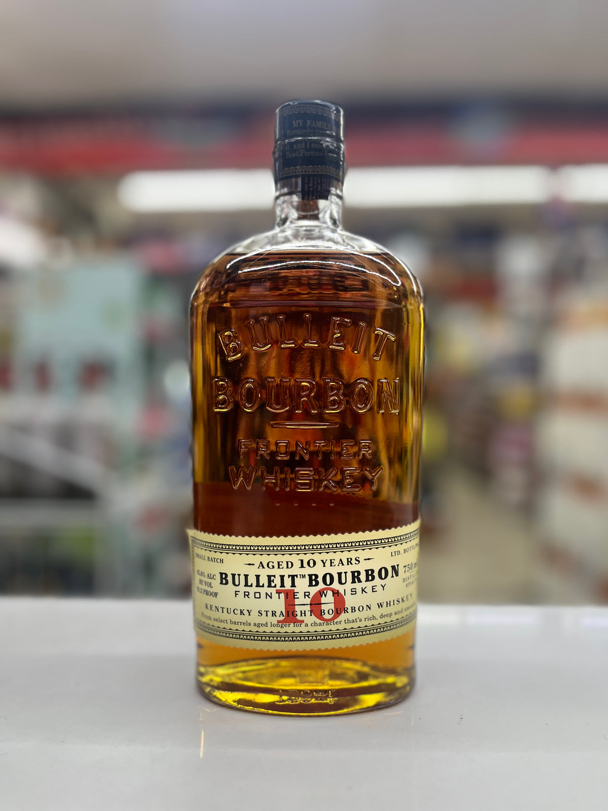 Bulleit 10 Year Bourbon Whiskey 750ml