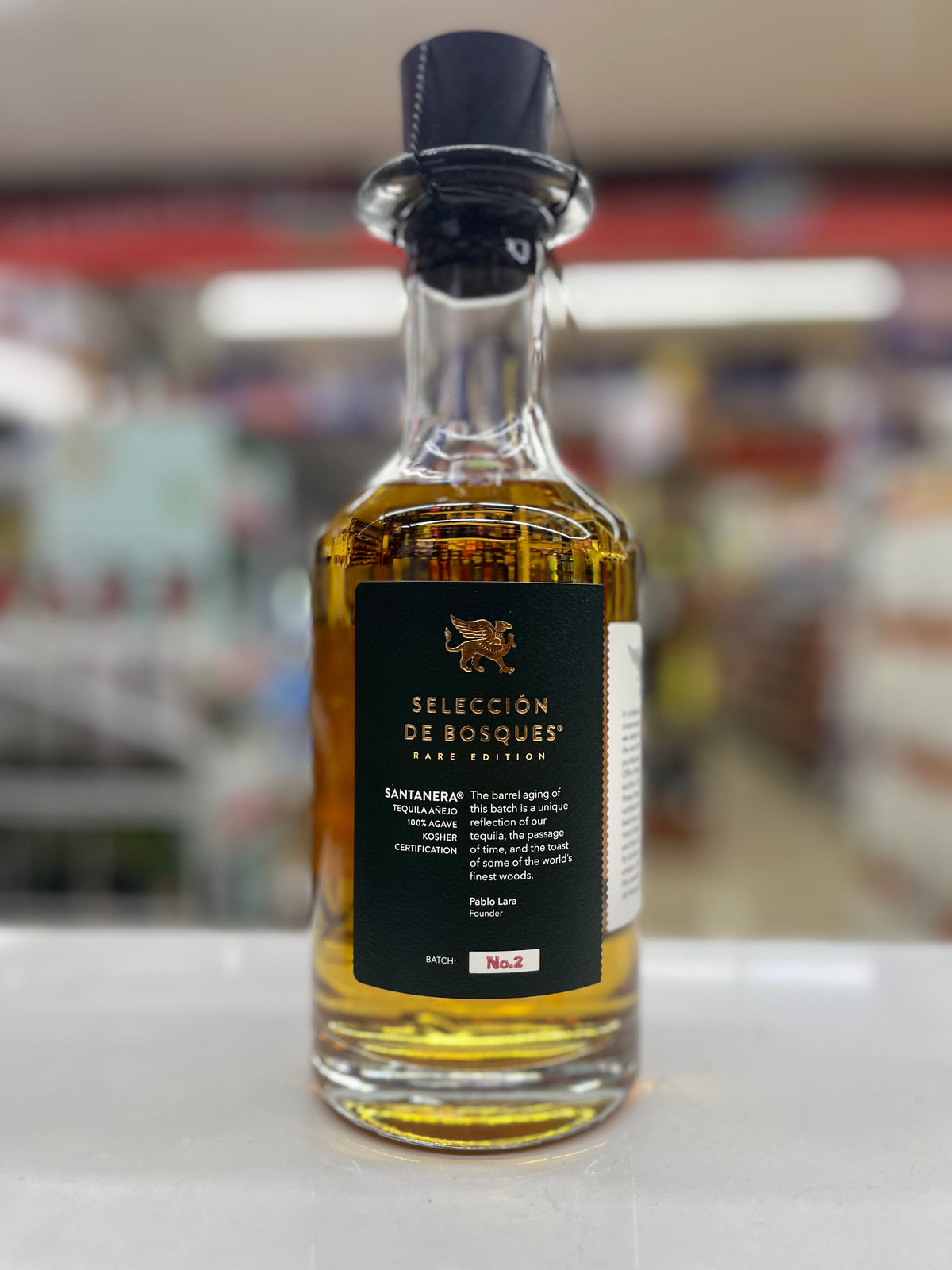 Santanera Añejo Tequila Selección de Bosques 750ml