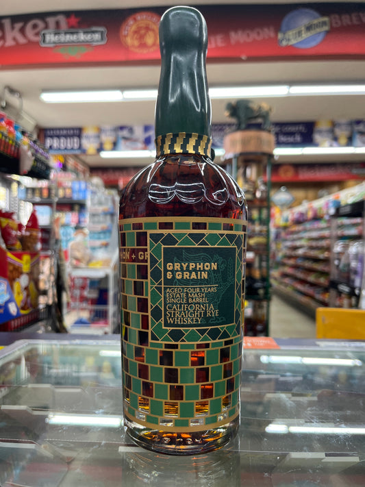 Gryphon & Grain California Rye Whiskey 750ml