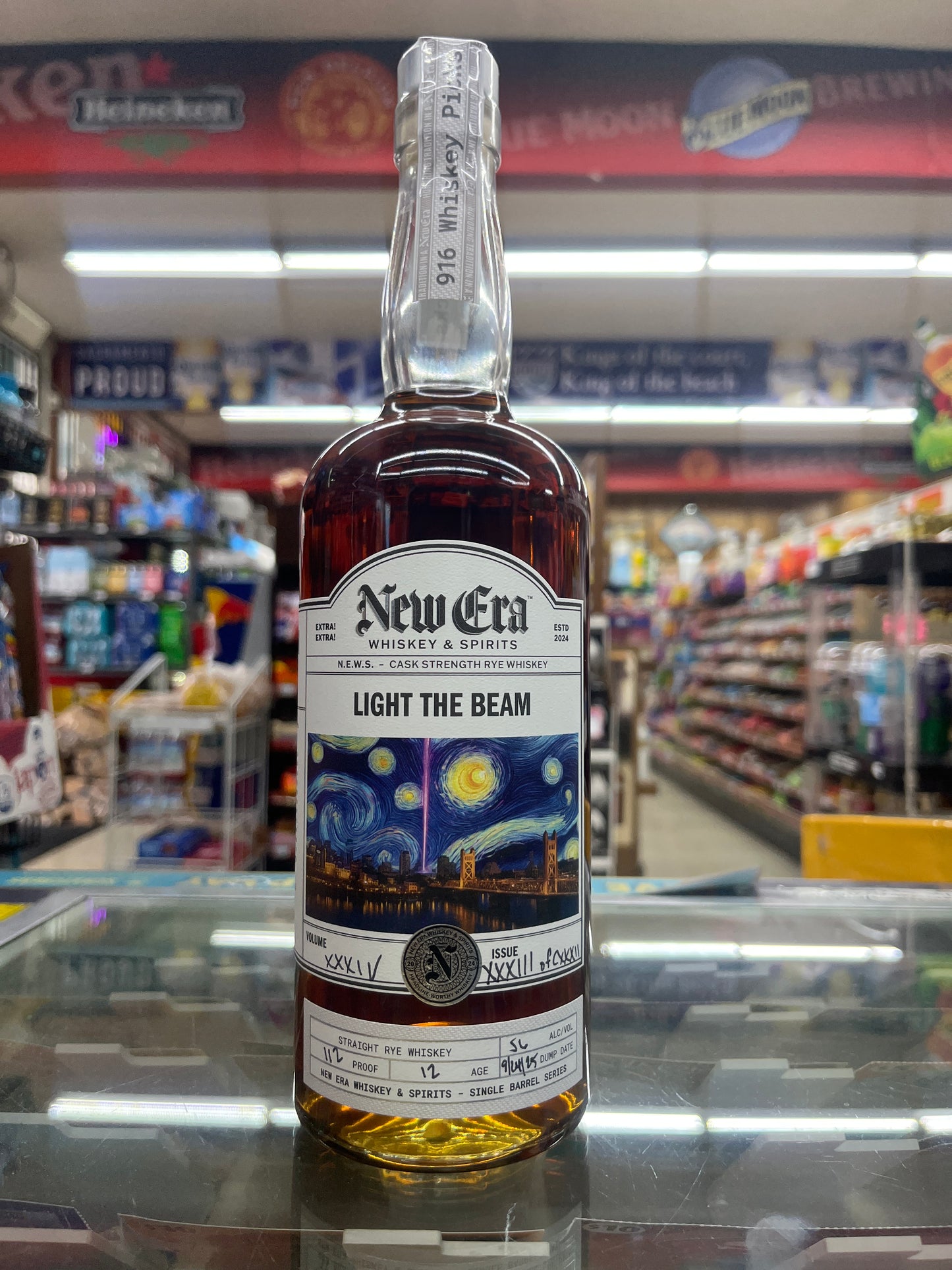 New Era Straight Rye Whiskey 12years old (750ML)