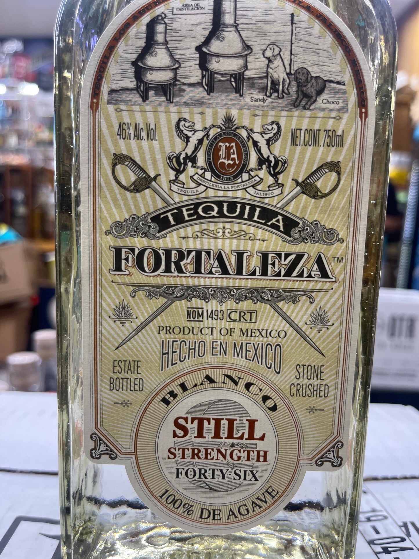 Fortaleza Tequila Blanco Still Strength