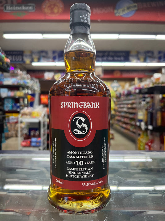 Springbank 10yrs Amontillado 750ml