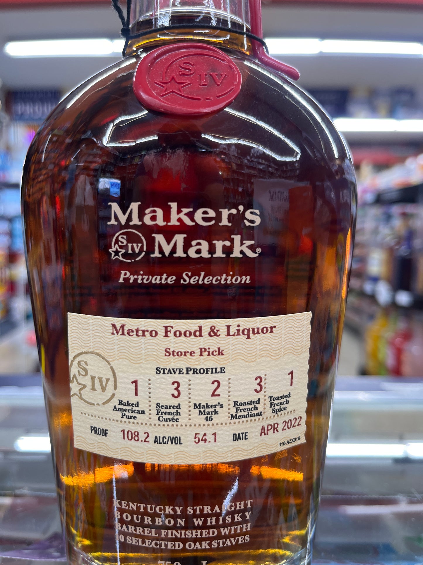 Maker's Mark Private Selection Bourbon 750ml