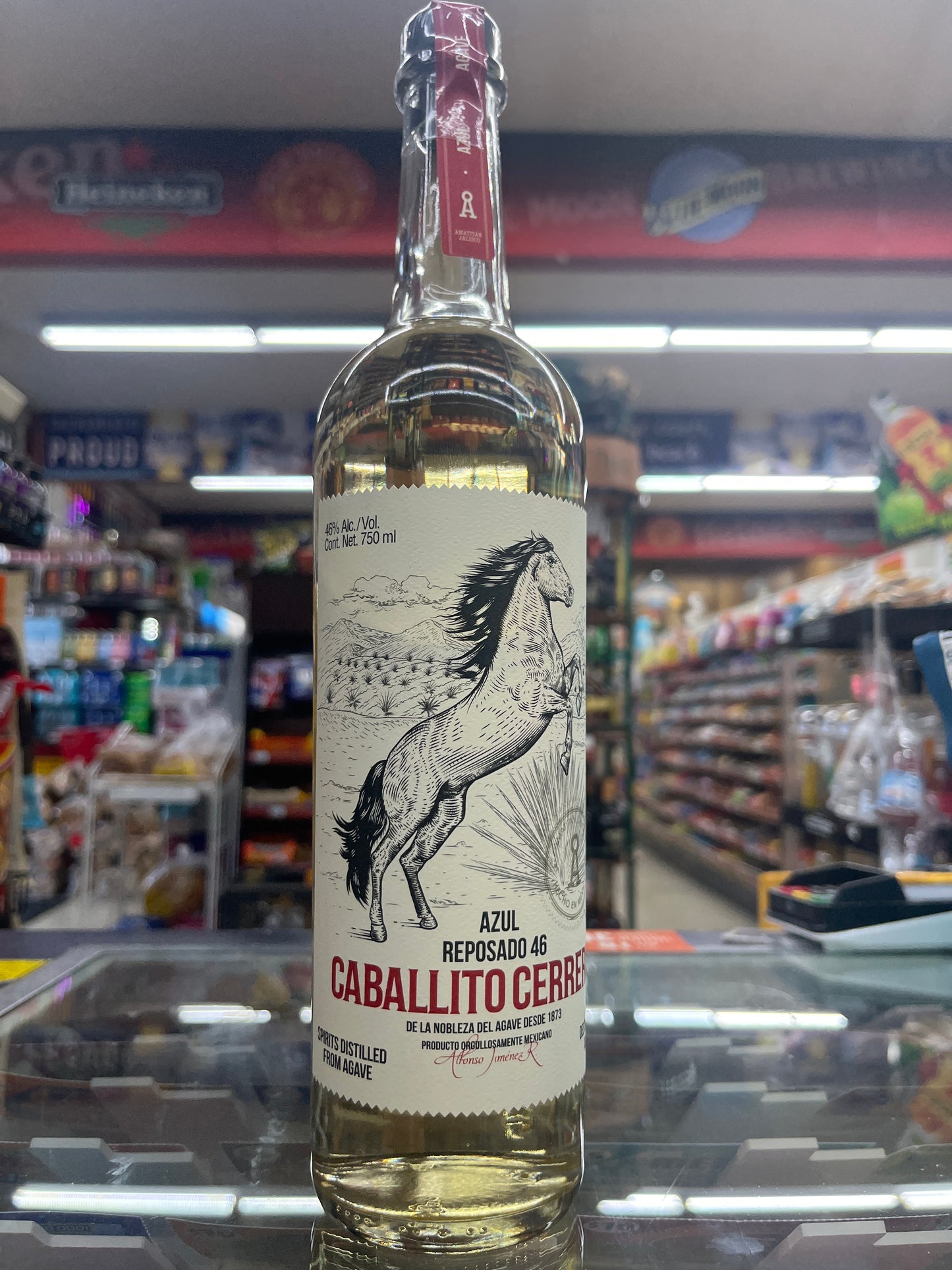 Caballito Cerrero Azul Reposado 46