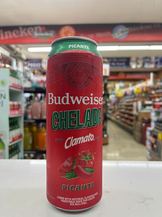 Budweiser Chelada Picante 25oz