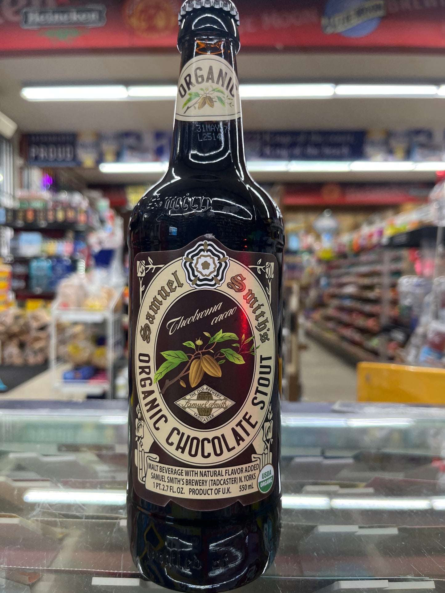 Samuel Smith Organic Chocolate Stout  550ml