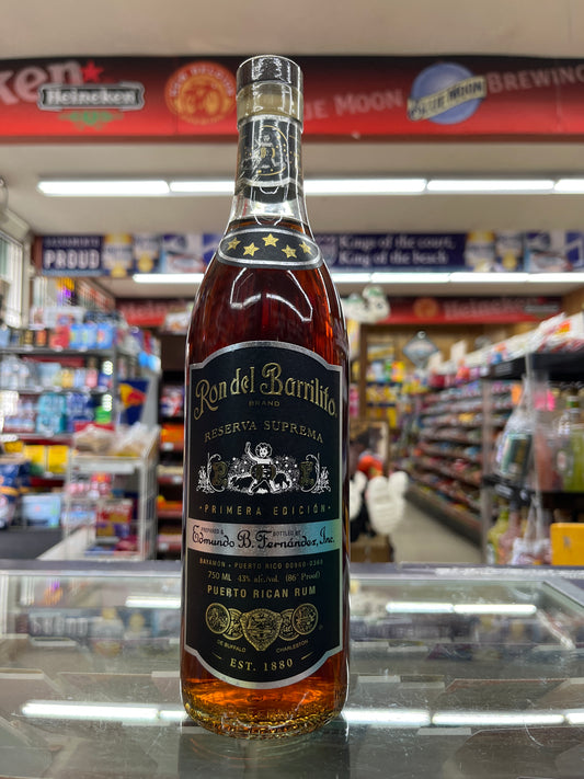 Ron del Barrilito Five Star Rum 750ml