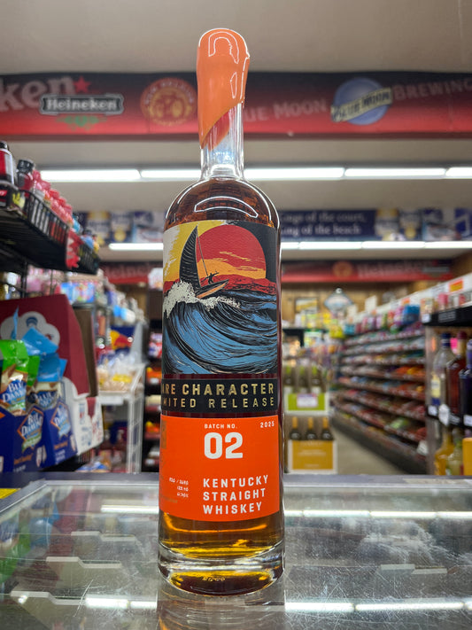 Bottle of Rare Character Kentucky straight whiskey Batch 2 