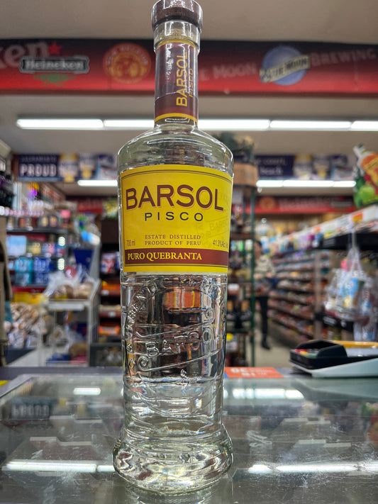 Barsol Pisco Puro Quebranta 700ml