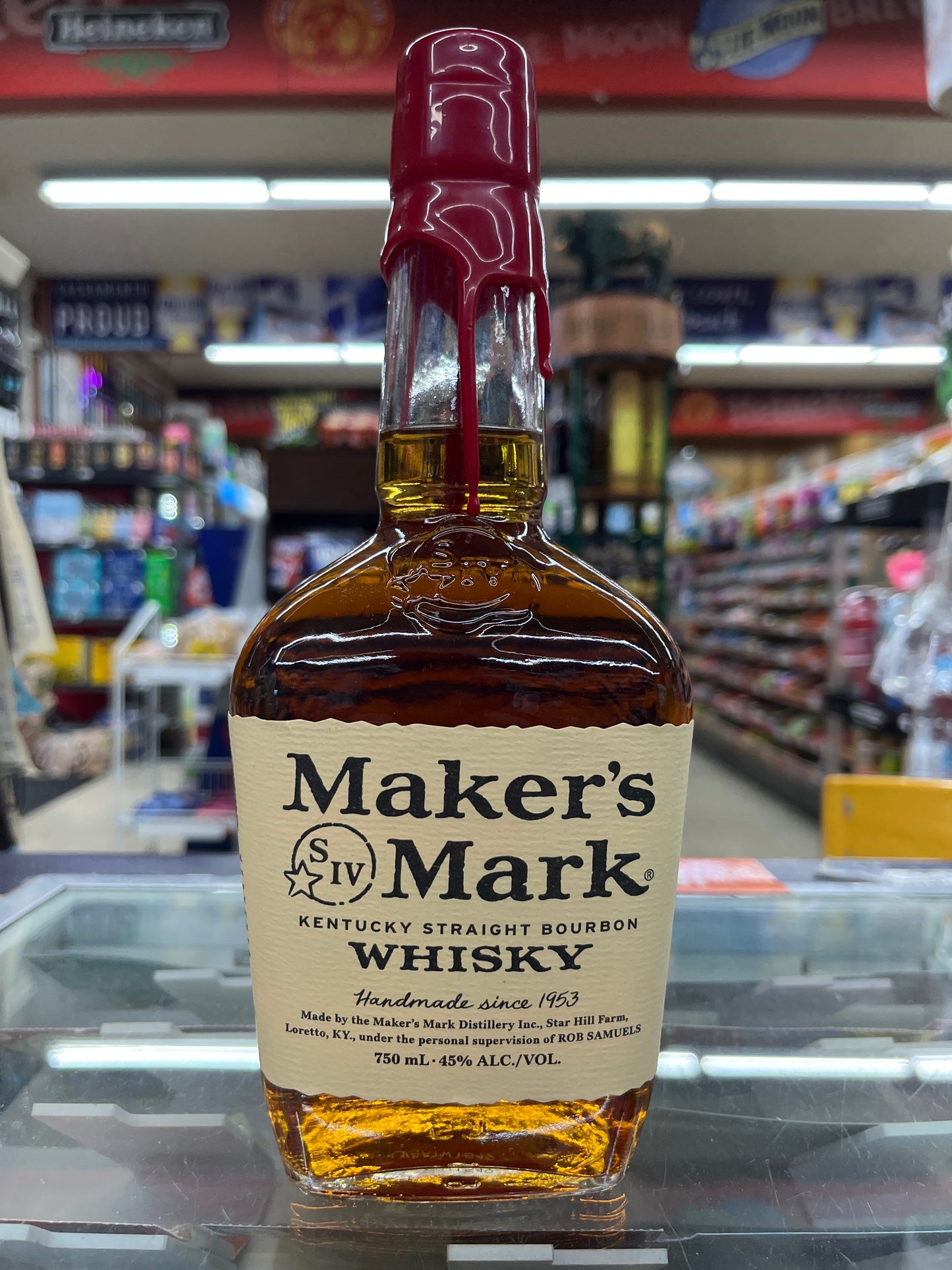 Maker's Mark Kentucky Straight bourbon 750ml