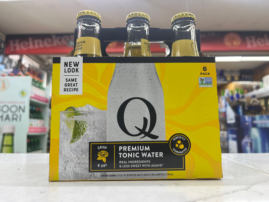 Q Mixers Tonic Water bottles (6.7ozx6ct)