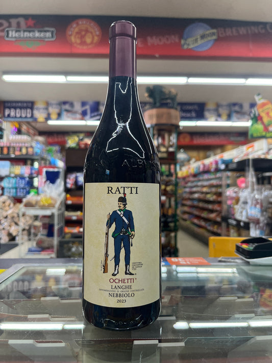 Renato Ratti Ochetti Nebbiolo Langhe Red Wine Bottle 750ml