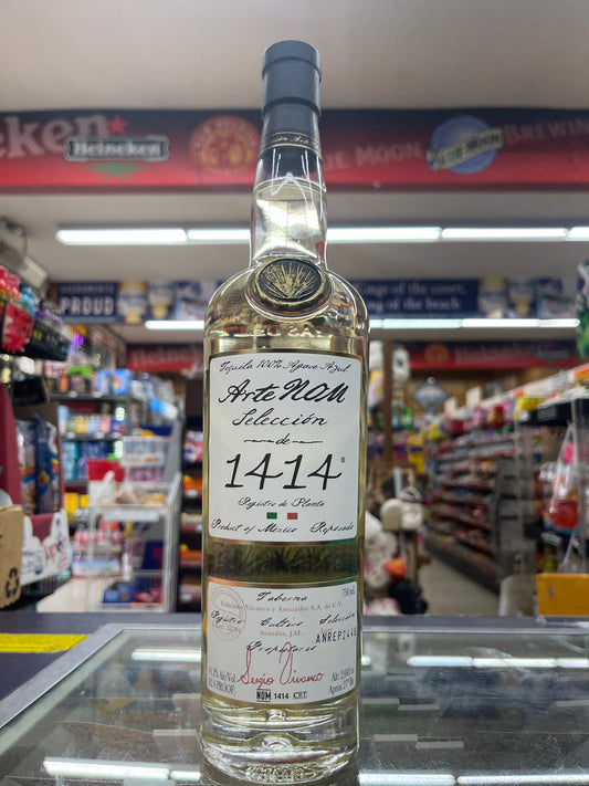 Arte NOM 1414 Reposado Tequila 750ml