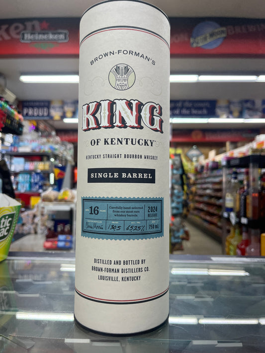 King of Kentucky Bourbon Single Barrel 16yrs 2024 Release 750ml