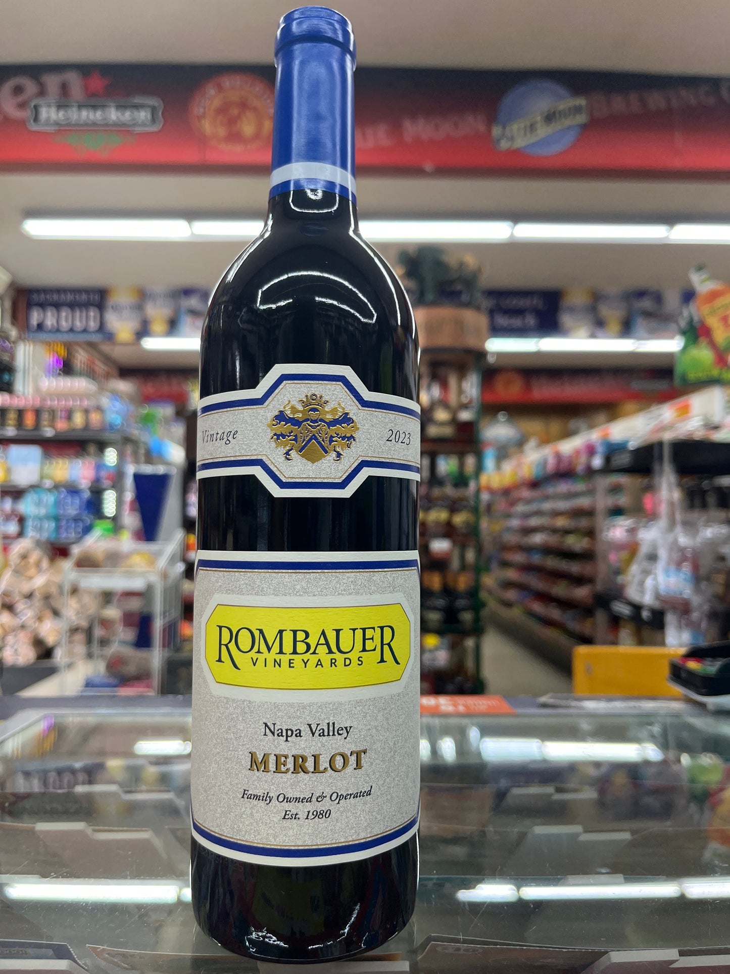 Rombauer Vineyards Napa Valley merlot 750ml