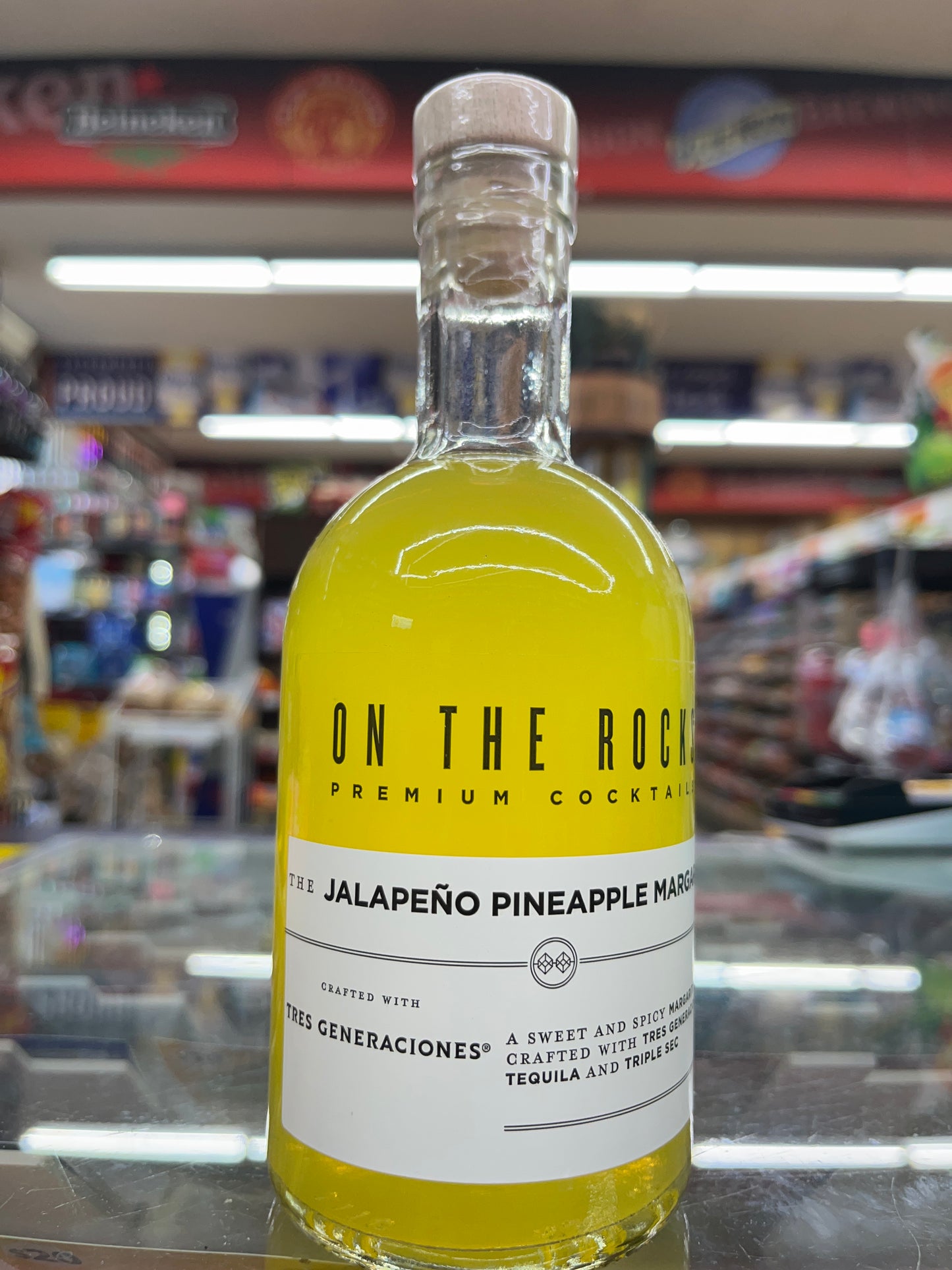 On the Rocks Jalapeno Pineapple Margarita 375ml