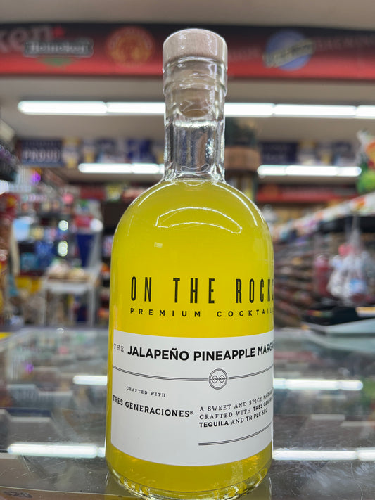 On the Rocks Jalapeno Pineapple Margarita 375ml