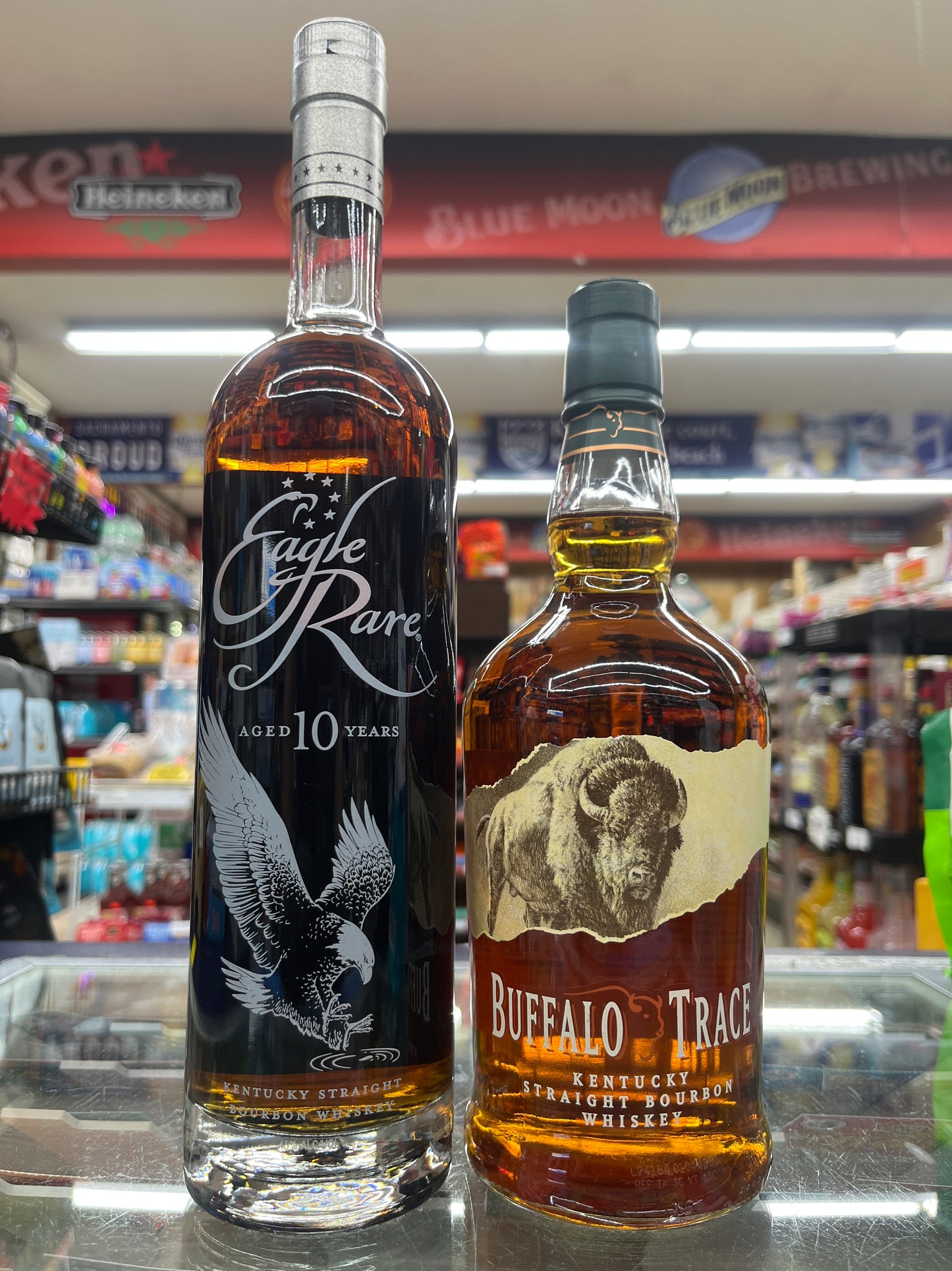 Eagle Rare and Buffalo trace Combo