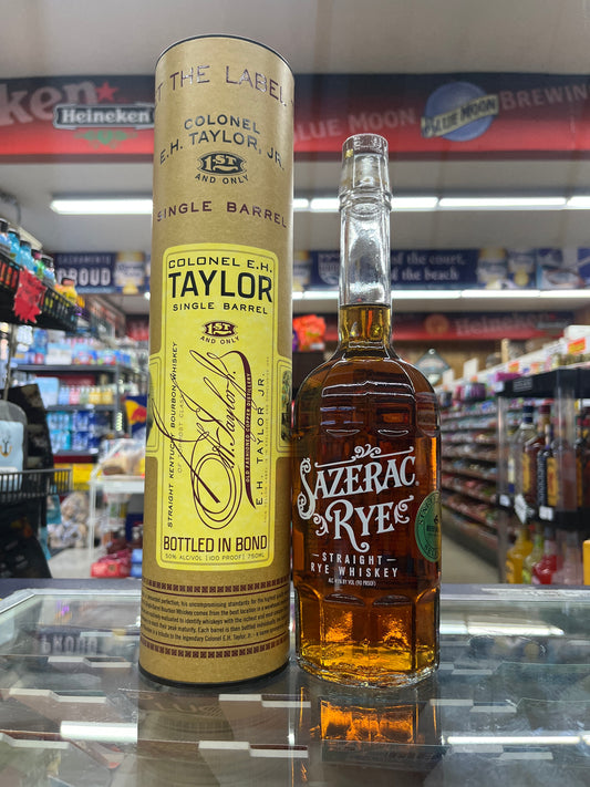 E H Taylor Single Barrel Bottled-In-Bond 750ml Bundle