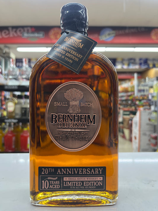 Bernheim 10 Year 20th Anniversary Wheat Whiskey 750ml