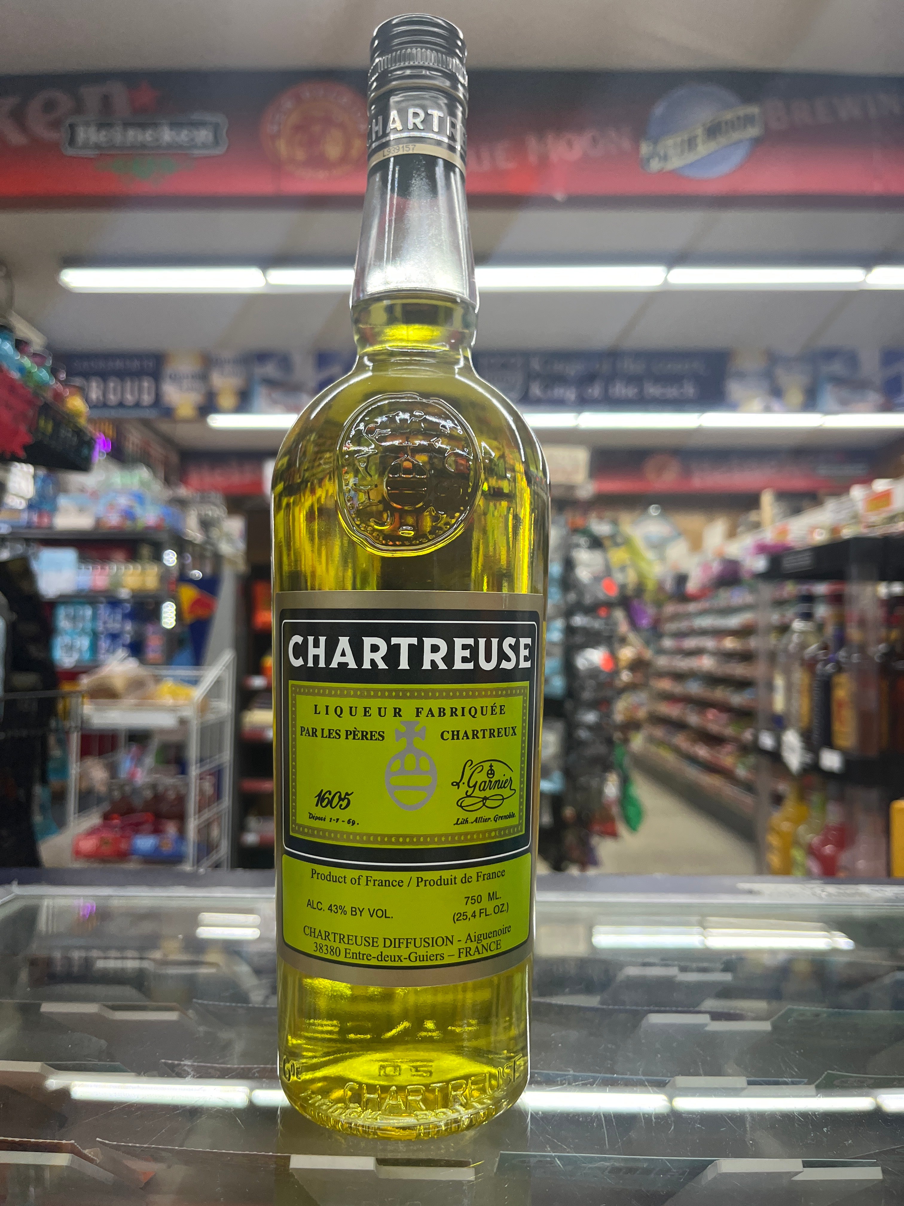 Chartreuse Herbal Liqueur yellow 750ml – Metro Food and Liquor