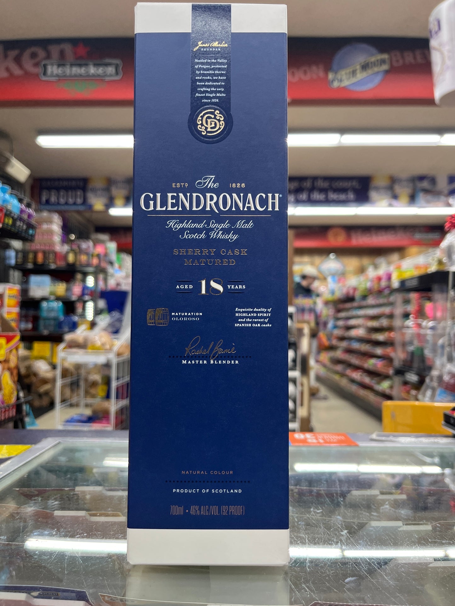 Glendronach Aged 18years Single Malt Highland Scotch 700ml