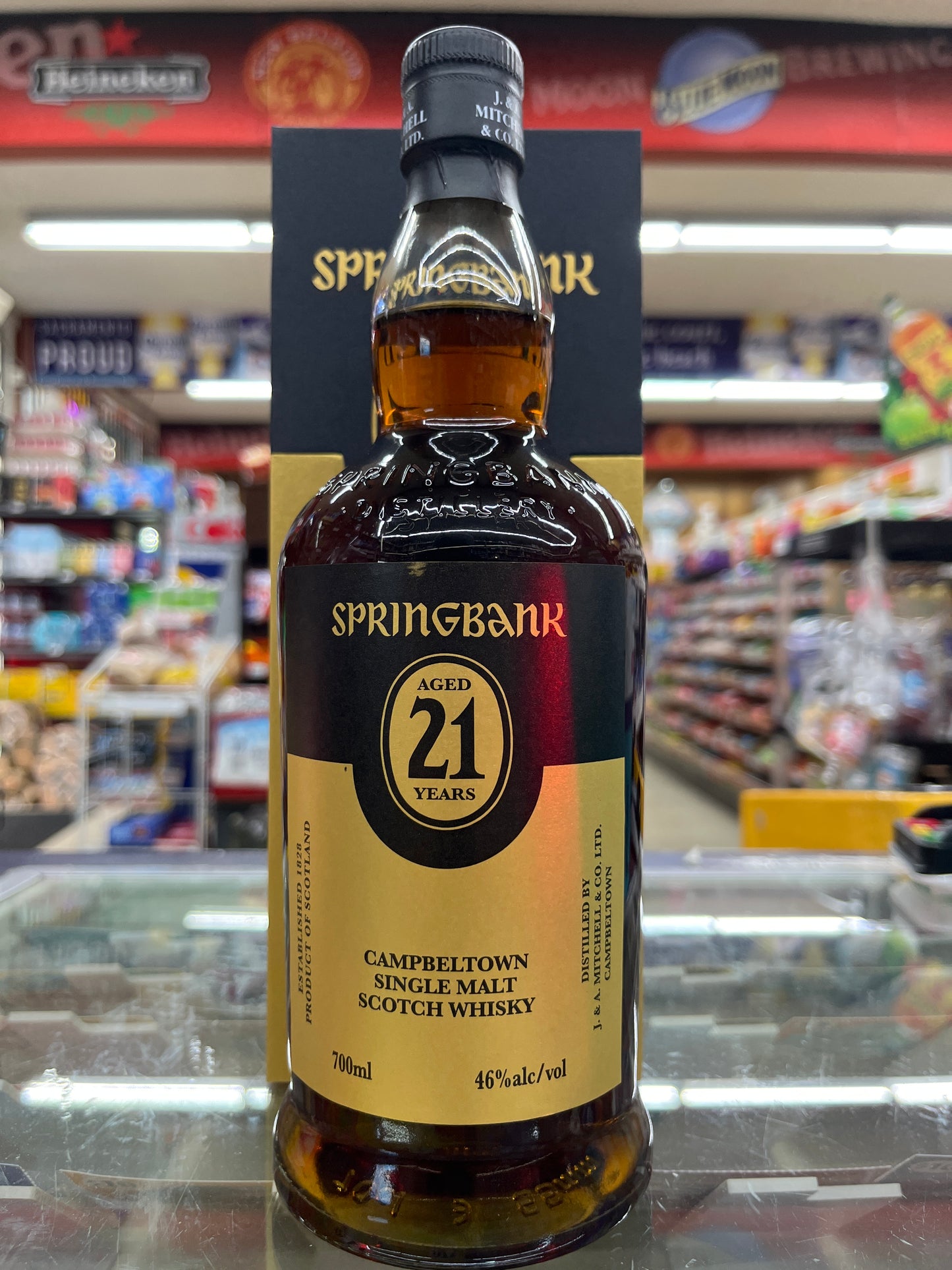 Springbank 21 Yr Single Malt Scotch 700ml