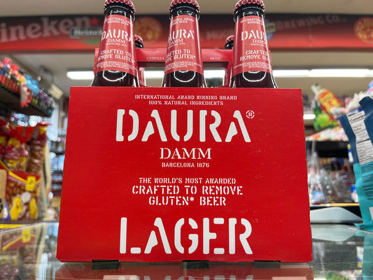 Daura Damm lager 6pk (In-store Pick up only)