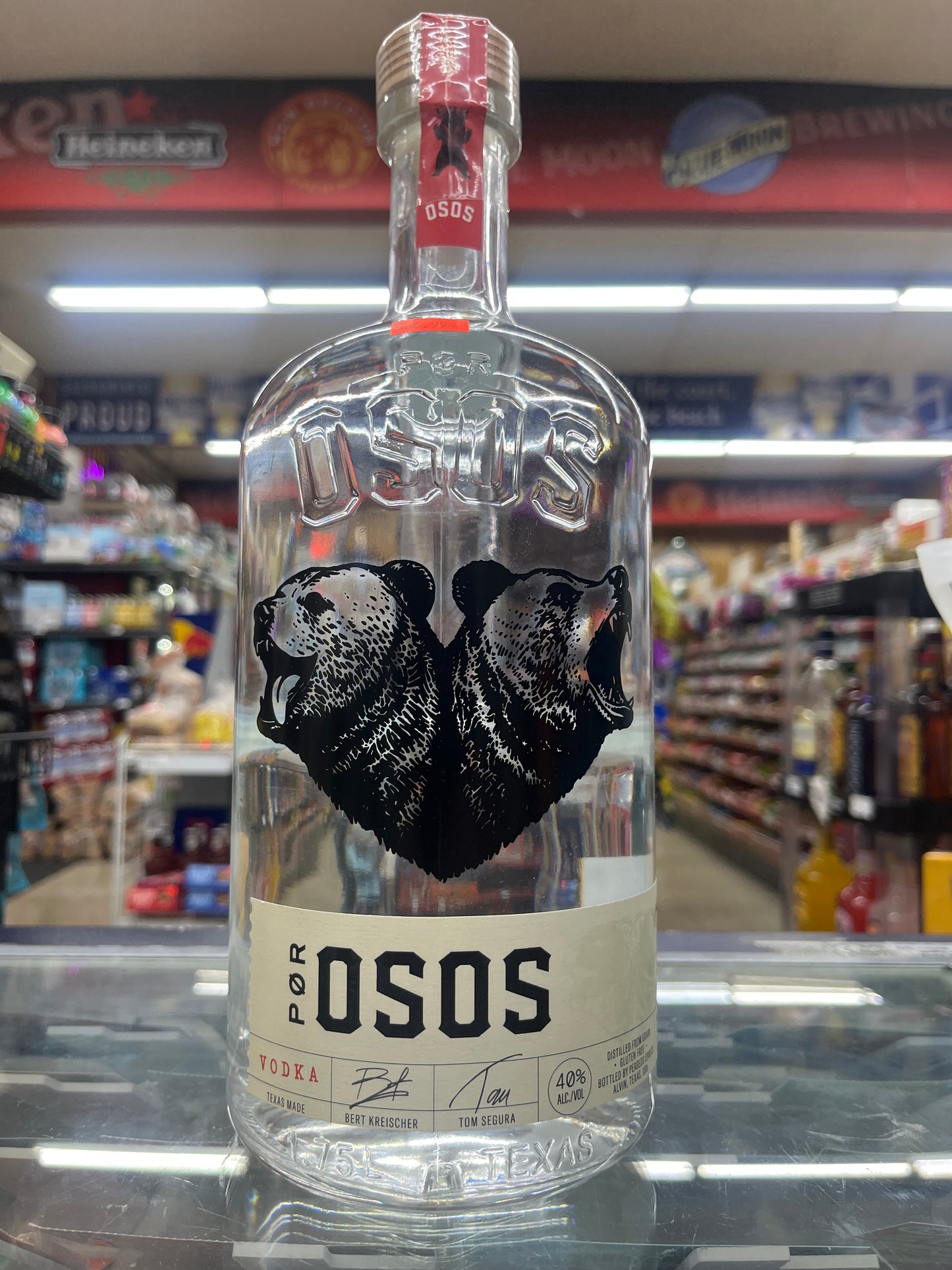 Por Osos Vodka 1.75L