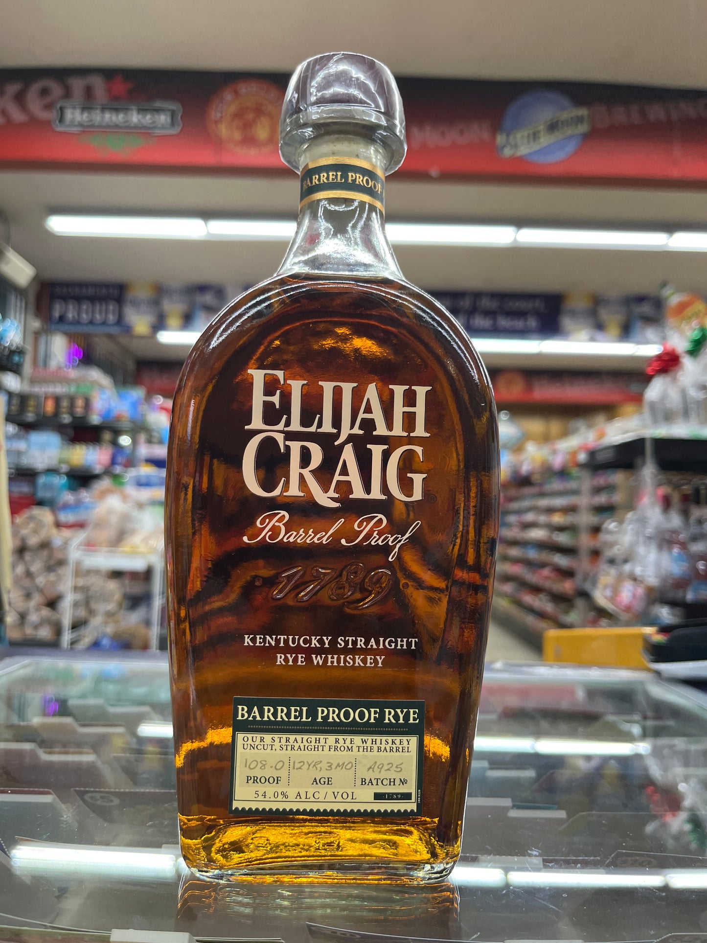 Elijah Craig Barrel Proof Rye Batch A925 750ml