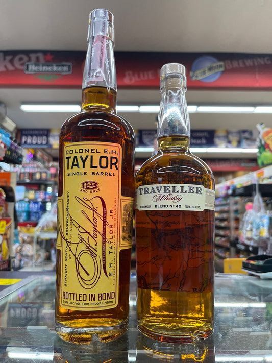 E H Taylor Single Barrel Bottled-In-Bond 750ml Bundle