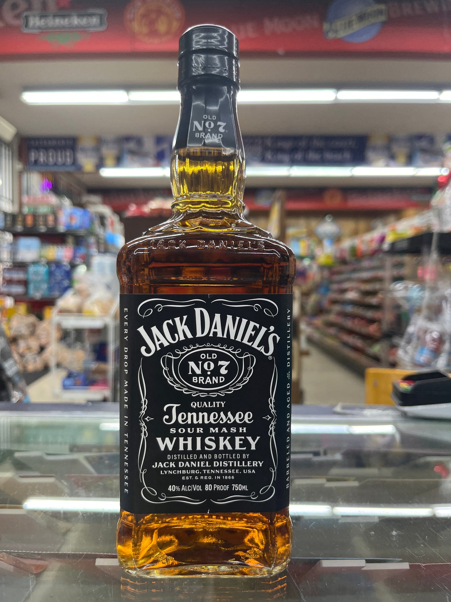 Jack Daniel's Old No.7 Tennessee Whiskey 750ml