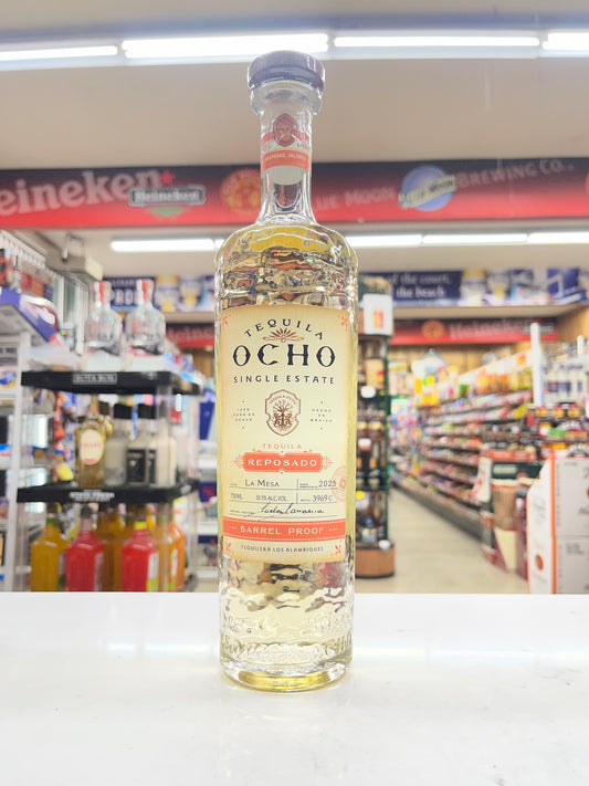 Tequila Ocho Reposado Barrel Proof 750ml