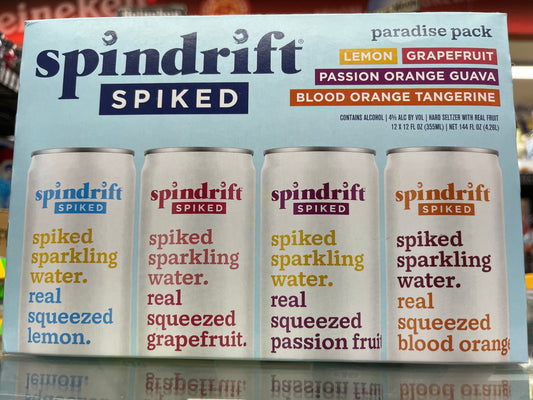 Spindrift Spiked  Paradise 12pack