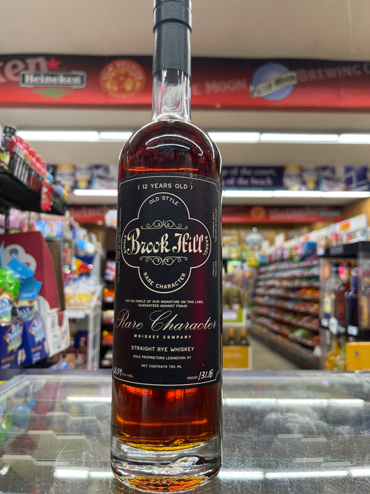 Brook Hill 12year old Rye 750ml by Rare Character