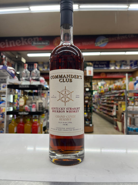 Commander's Club Kentucky Straight Bourbon 750ml