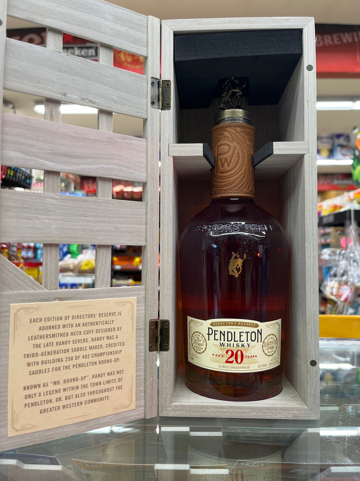 Pendleton 20 years old Whiskey Director's Reserve 750ml