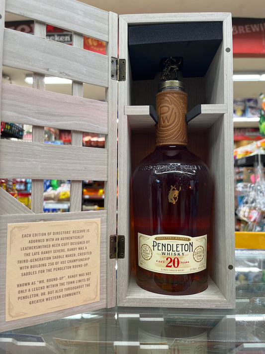 Pendleton 20 years old Whiskey Director's Reserve 750ml