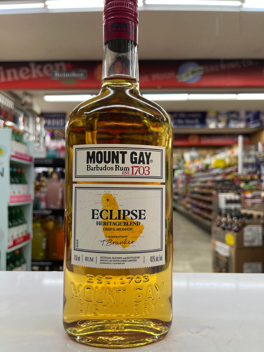 Mount Gay Eclipse Heritage Blend Rum 750ml