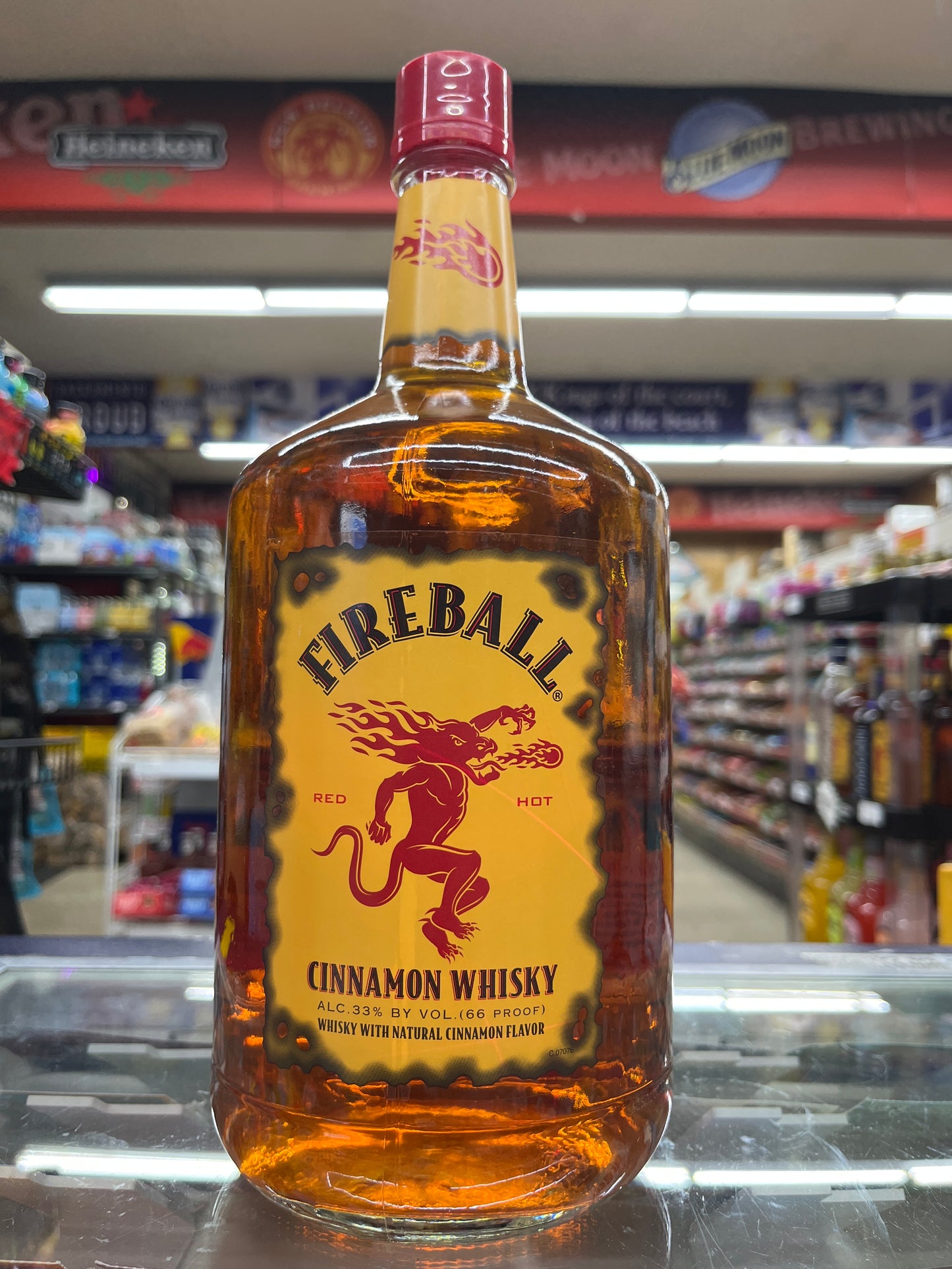 Fireball Cinnamon Whiskey 1.75L