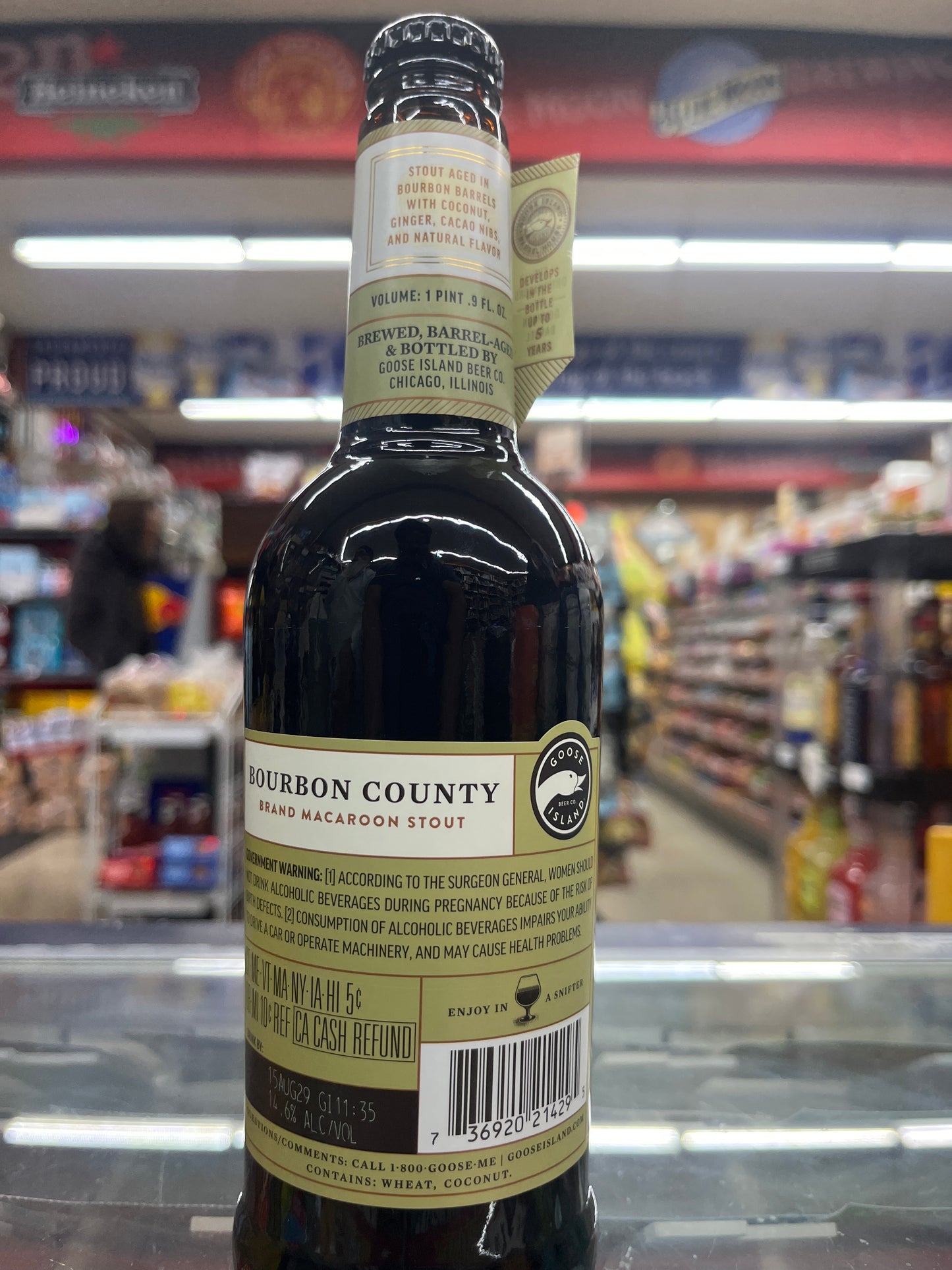 Goose Island Bourbon county Macaroon Stout 2024  (16.9 oz)