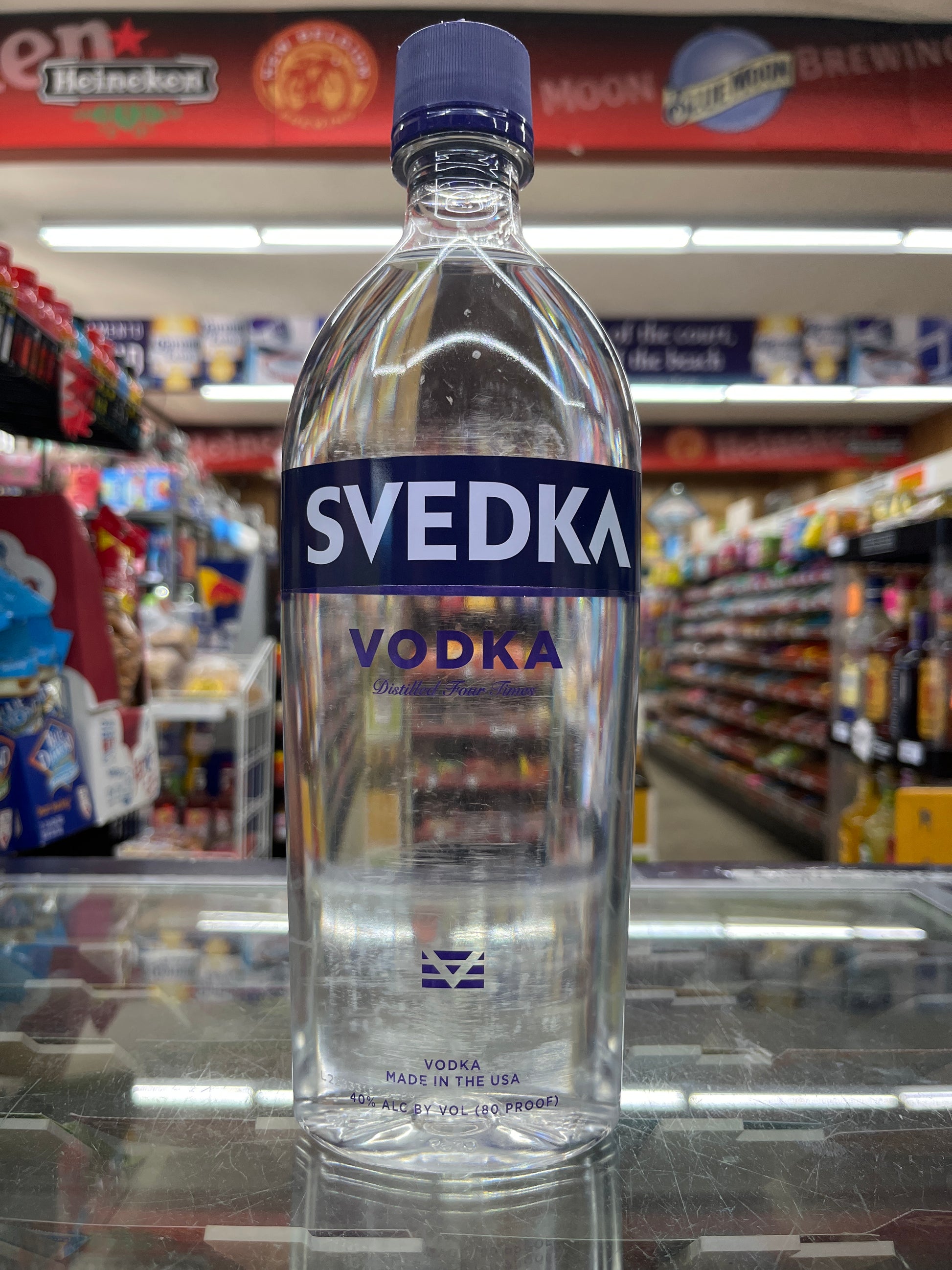 Svedka Vodka bottle 750ml