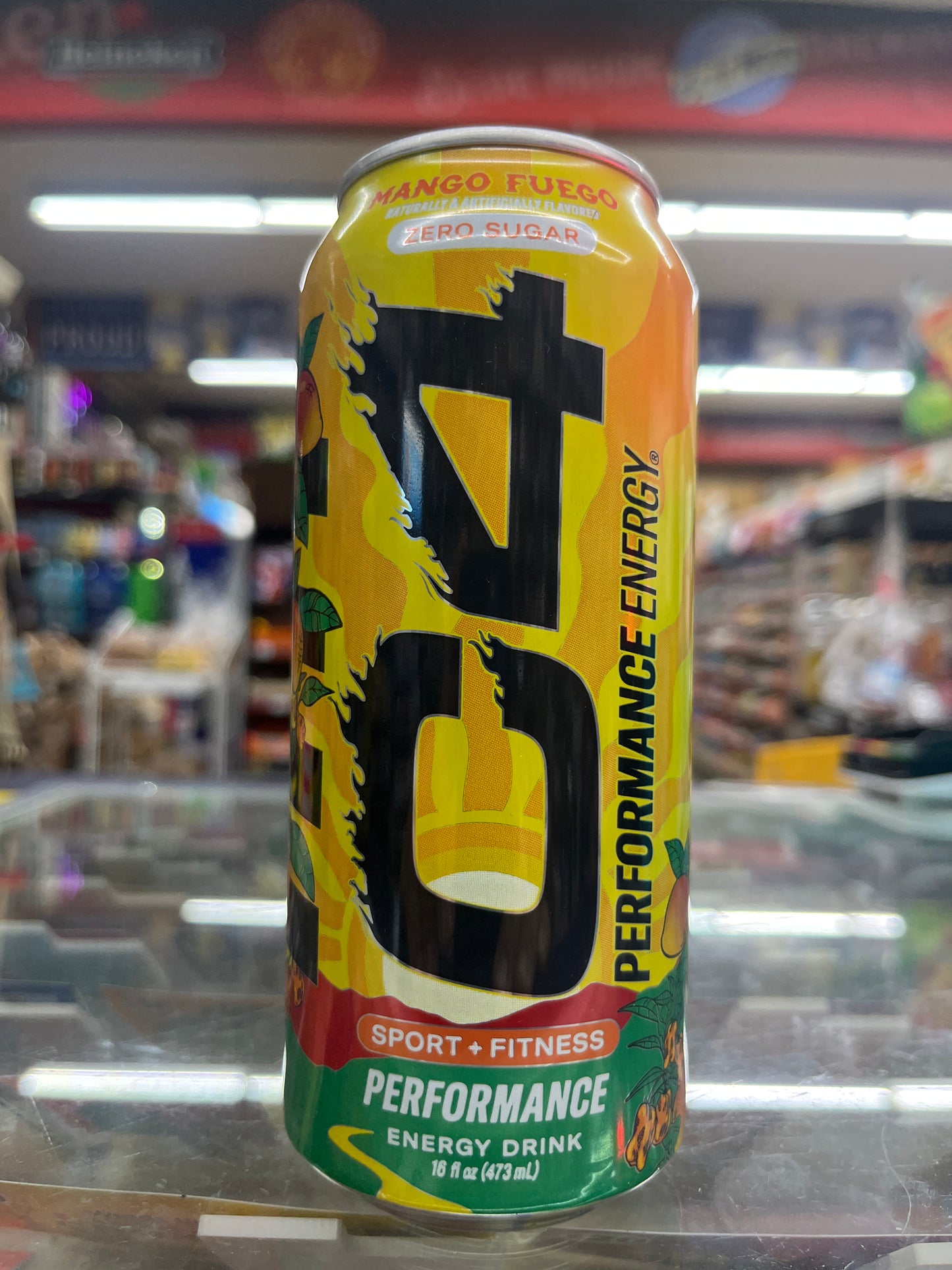 C4 Mango Fuego Energy drink 16oz